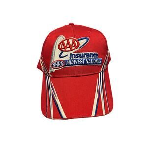 NHRA AAA insurance Midwest Nationals 2013 adjustable trucker hat-NWT
